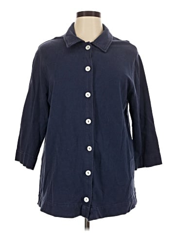 Fresh Produce 3/4 Sleeve Button-Down Shirt (view 1)