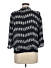 DR2 100% Polyester Black 3/4 Sleeve Blouse Size M - photo 2