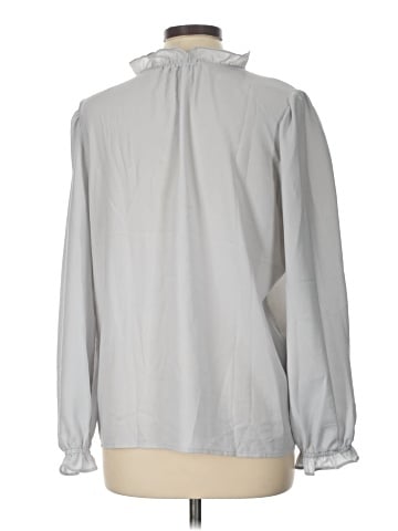 Ann Taylor Factory Long Sleeve Blouse (view 2)