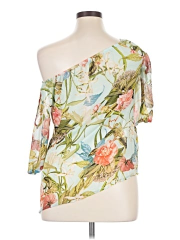 Karina 3/4 Sleeve Blouse (view 2)