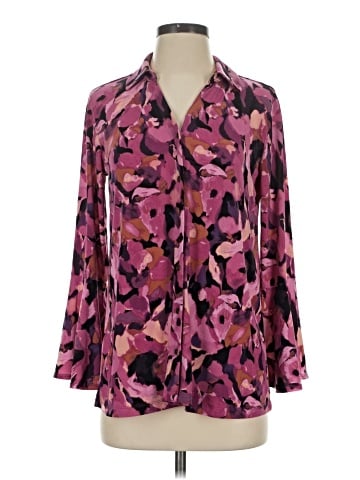 Susan Graver Long Sleeve Blouse (view 1)