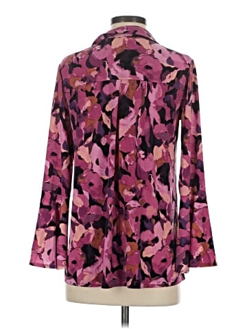 Susan Graver Long Sleeve Blouse (view 2)