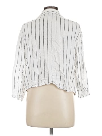 Ellen Tracy 3/4 Sleeve Button-Down Shirt (view 2)