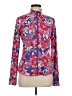 Sigrid Olsen Print Red Jacket Size M - photo 1