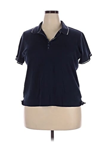 Jones New York Signature Short Sleeve Polo (view 1)