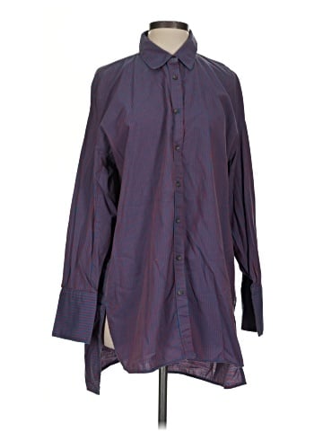 Free People Long Sleeve Button-Down Shirt (view 1)