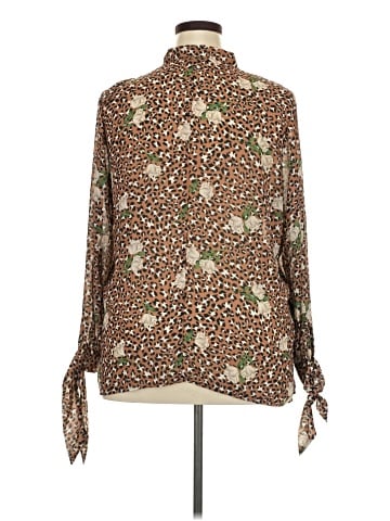 ELOQUII Long Sleeve Blouse (view 2)
