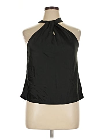 Aqua Sleeveless Blouse (view 1)
