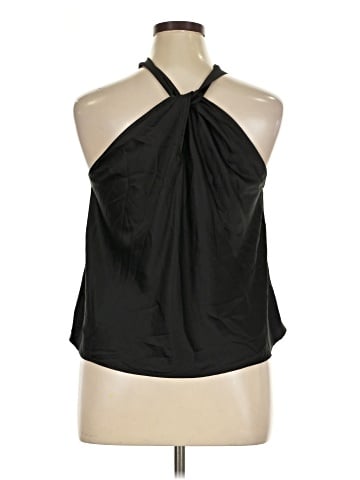 Aqua Sleeveless Blouse (view 2)