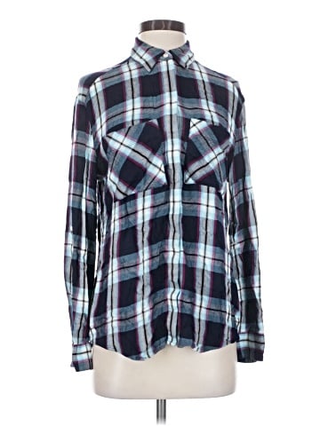 Express Long Sleeve Button-Down Shirt (view 1)