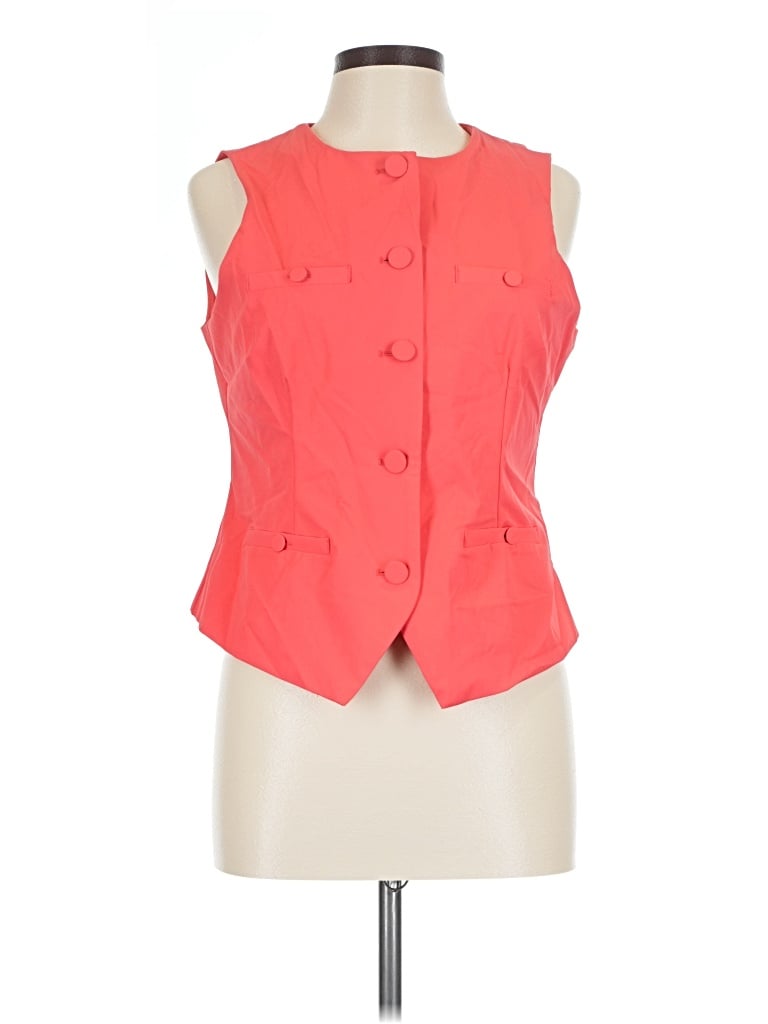 Pre-owned Cece Vest In Orange