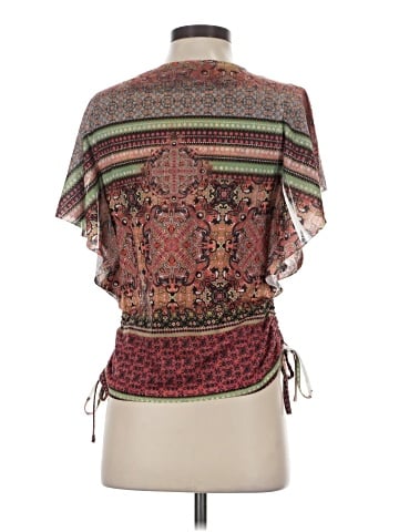Style&Co Short Sleeve Blouse (view 2)