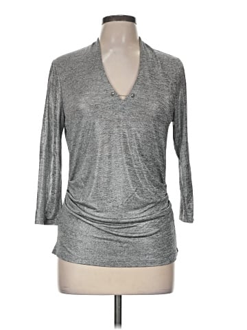 7th Avenue Design Studio New York & Company 3/4 Sleeve Top (view 1)