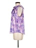 Soft Surroundings 100% Polyester Purple Sleeveless Blouse Size M (petite) - photo 5