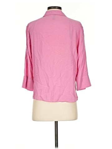 Divided by H&M 3/4 Sleeve Button-Down Shirt (view 2)