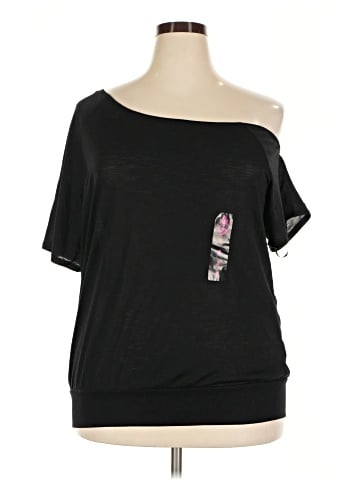 Twist Tees Short Sleeve Top (view 1)