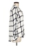 Grayson 100% Lyocell Plaid Gray 3/4 Sleeve Blouse Size Med (3) - photo 4