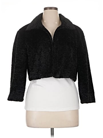 Eliza J Faux Fur Jacket (view 1)