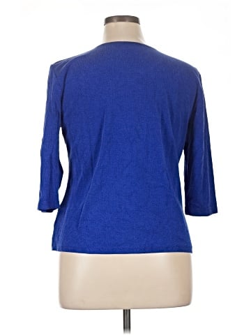 JM Collection 3/4 Sleeve Top (view 2)