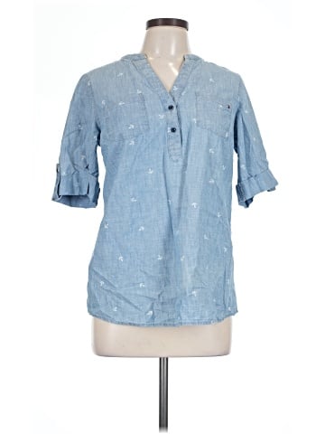 Tommy Hilfiger 3/4 Sleeve Button-Down Shirt (view 1)