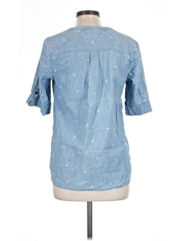 Tommy Hilfiger 3/4 Sleeve Button-Down Shirt (view 2)