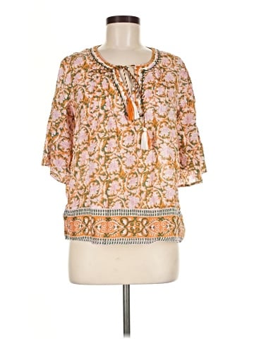 Sigrid Olsen 3/4 Sleeve T-Shirt (view 1)