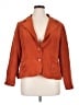 Notations 100% Polyester Orange Blazer Size XL Petite - photo 1