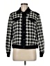 Anne Klein Houndstooth Black Jacket Size M - photo 1