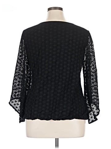 Alfani 3/4 Sleeve Blouse (view 2)