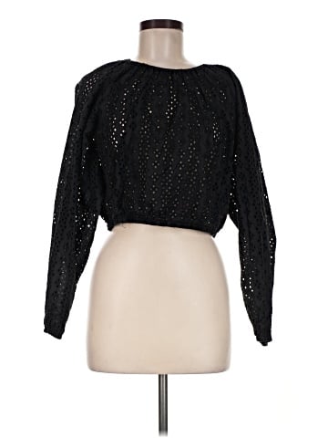 DKNY Jeans Long Sleeve Blouse (view 1)