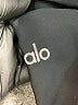 Alo Solid Black Active Pants Size S - photo 7