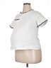 Assorted Brands White Short Sleeve Top Size XL - photo 1
