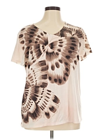 Zenergy by Chico's Short Sleeve T-Shirt (view 1)