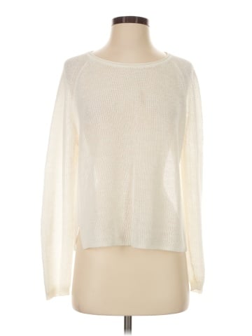 White + Warren Pullover Sweater (view 1)
