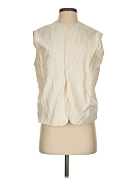 Massimo Dutti Sleeveless Button Down Shirt