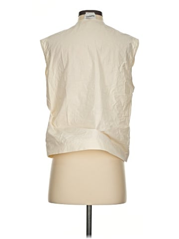 Massimo Dutti Sleeveless Button-Down Shirt (view 2)