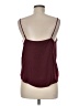 Allison Joy 100% Polyester Burgundy Sleeveless Blouse Size M - photo 2