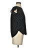 Ann Taylor LOFT Polka Dots Black Short Sleeve Blouse Size XXS (petite) - photo 4