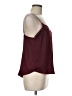 Allison Joy 100% Polyester Burgundy Sleeveless Blouse Size M - photo 4
