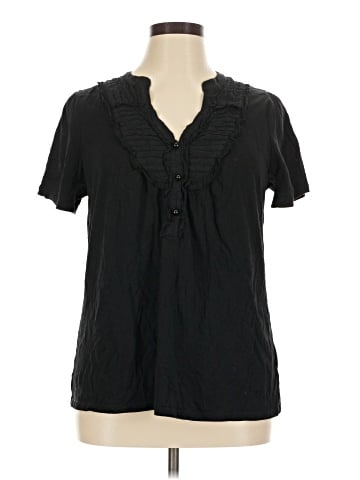 Lane Bryant Outlet Short Sleeve Blouse (view 1)