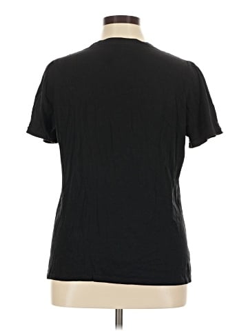 Lane Bryant Outlet Short Sleeve Blouse (view 2)