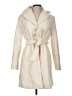 MICHAEL Michael Kors Ivory Wool Coat Size 8 - photo 1