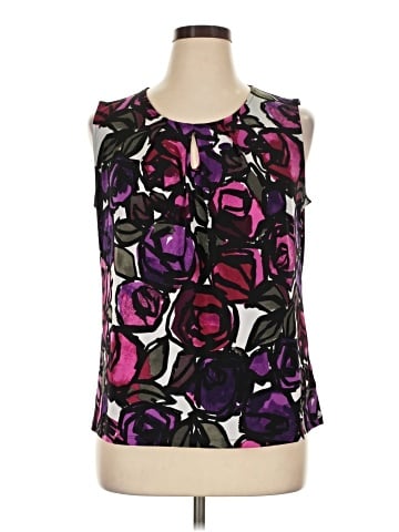 Kasper Sleeveless Blouse (view 1)