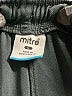 Mitre 100% Polyester Color Block Black Athletic Shorts Size L - photo 3