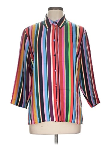 Escada 3/4 Sleeve Button-Down Shirt (view 1)