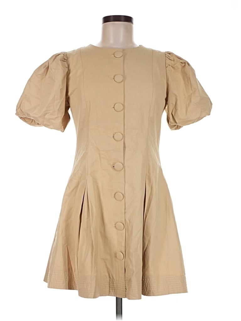 Tcec Casual Dress In Tan