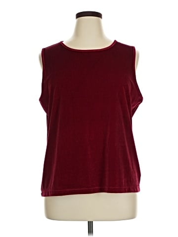 Denim & Co Sleeveless T-Shirt (view 1)