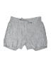 Athleta 100% Linen Solid Gray Shorts Size M - photo 1