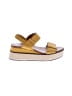 Caslon 100% Leather Yellow Sandals Size 8 1/2 - photo 1