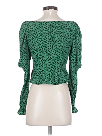 Topshop 3/4 Sleeve Blouse (view 2)
